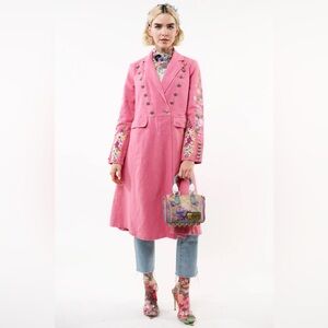 ARATTA PINK CITY COAT